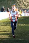 Alex Clay finishing 2nd in the junior womens 4k BUPA Great Edinburgh Cross Country. Photo: David T. Hewitson/Sports for All Pics